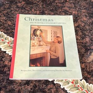 Christmas with Martha Stewart Living Book first edition.
